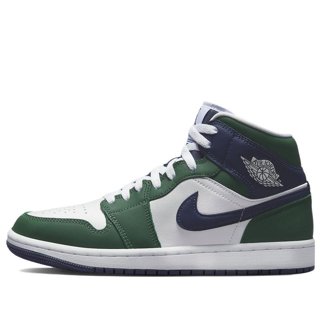 (WMNS) Air Jordan 1 Mid SE 'Noble Green'  DZ5326-300 Epochal Sneaker